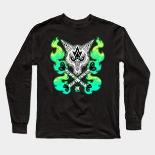 Tribal Skull Long Sleeve T-Shirt